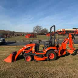 Kubota BX23S Tractor, Loader, Backhoe