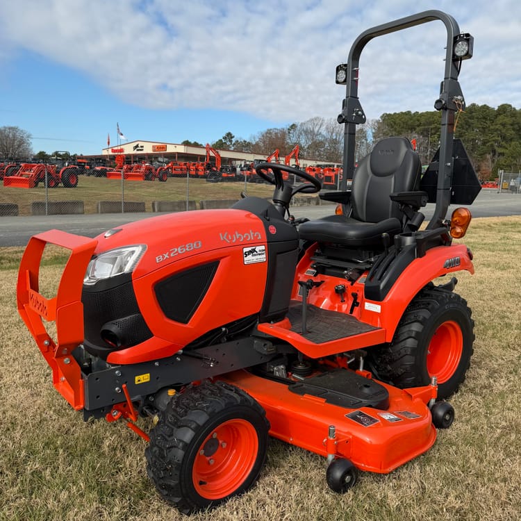 Used Kubota BX2680 with Mid-Mount Deck