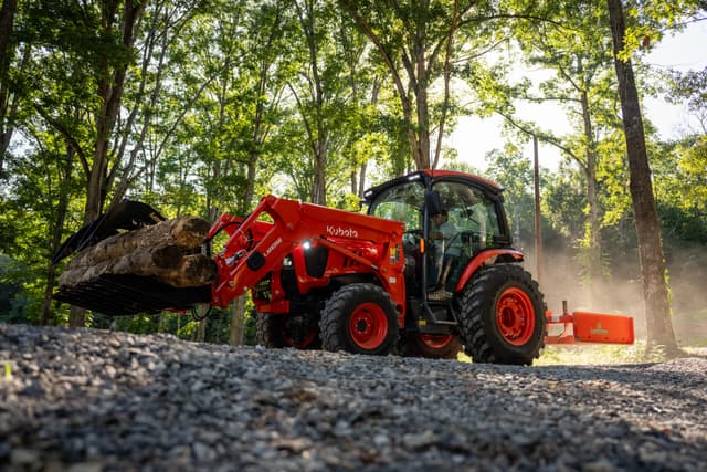 Kubota_L70_L6070PRMcab_LA1056_RG1578_grapple_blade_2025_Georgia_029 What Can You Do With a Kubota Tractor? Common Uses and Attachments